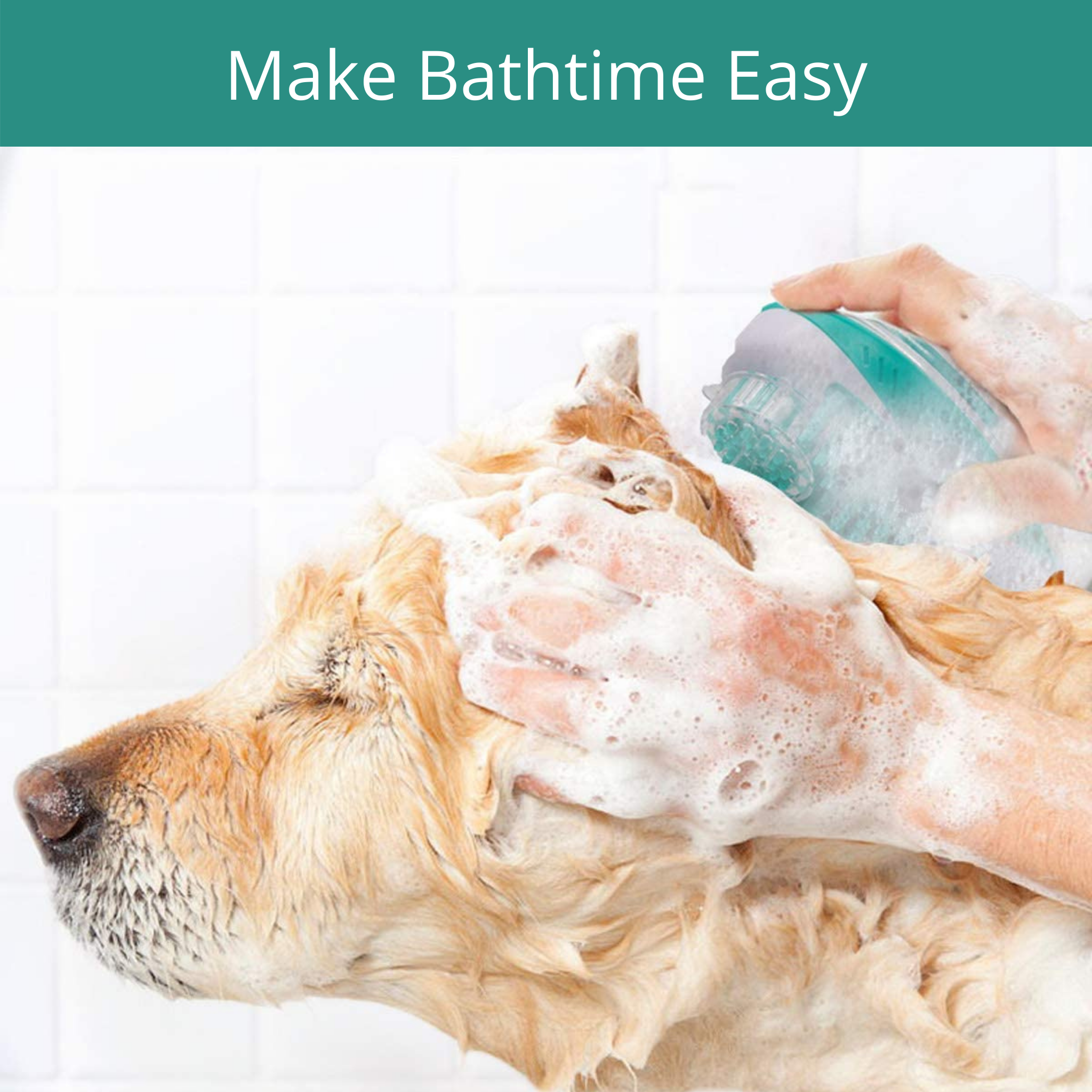 Pet Massage Shower Brush - Wet Nose Buddy