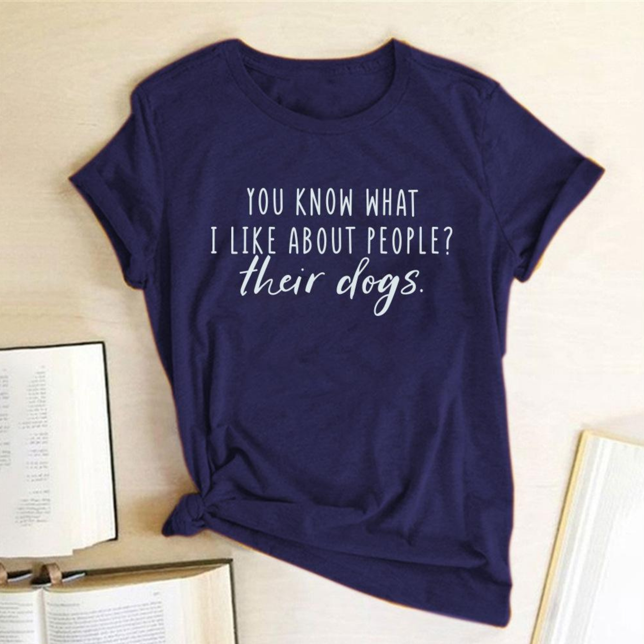 You Know What I Like about People? T-Shirt - Wet Nose Buddy